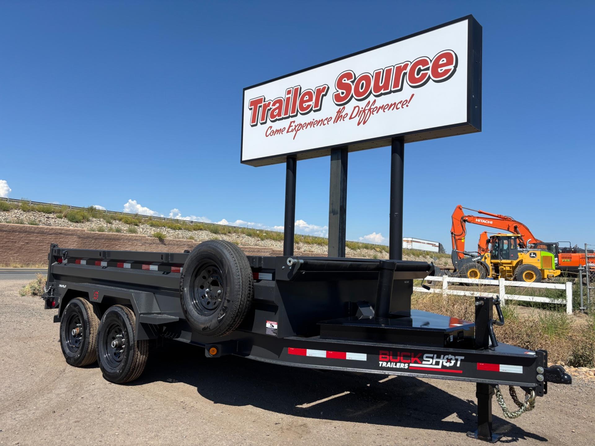 2026 Buckshot Trailers 7'x14'x2' Telescopic BP - TLP214 - 3996