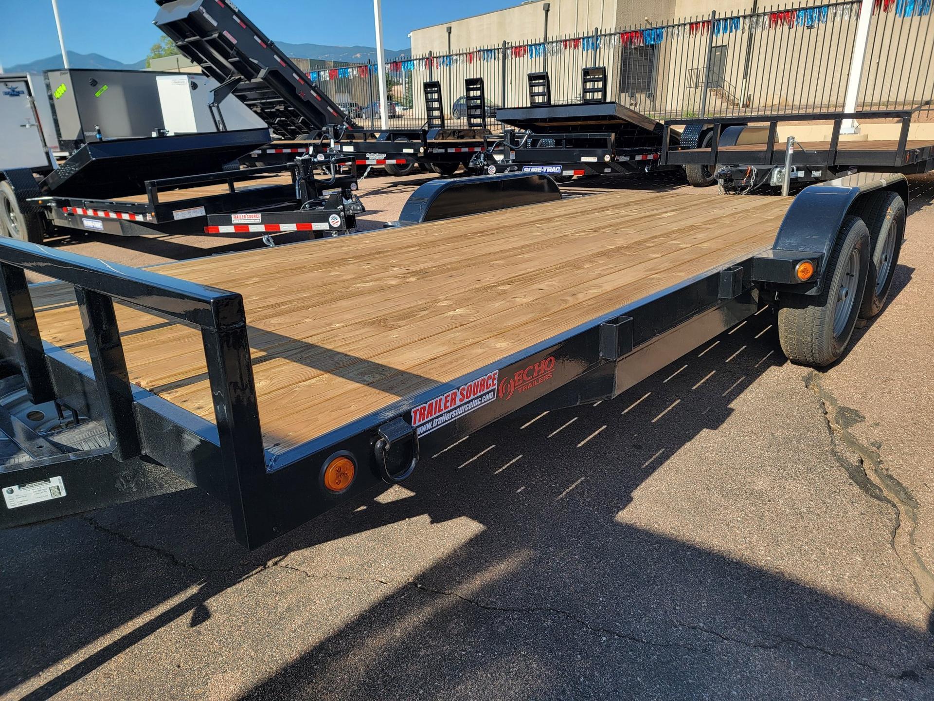 2027 Echo Trailers 7'x16' Car Hauler - ECH-16-15T - 2735
