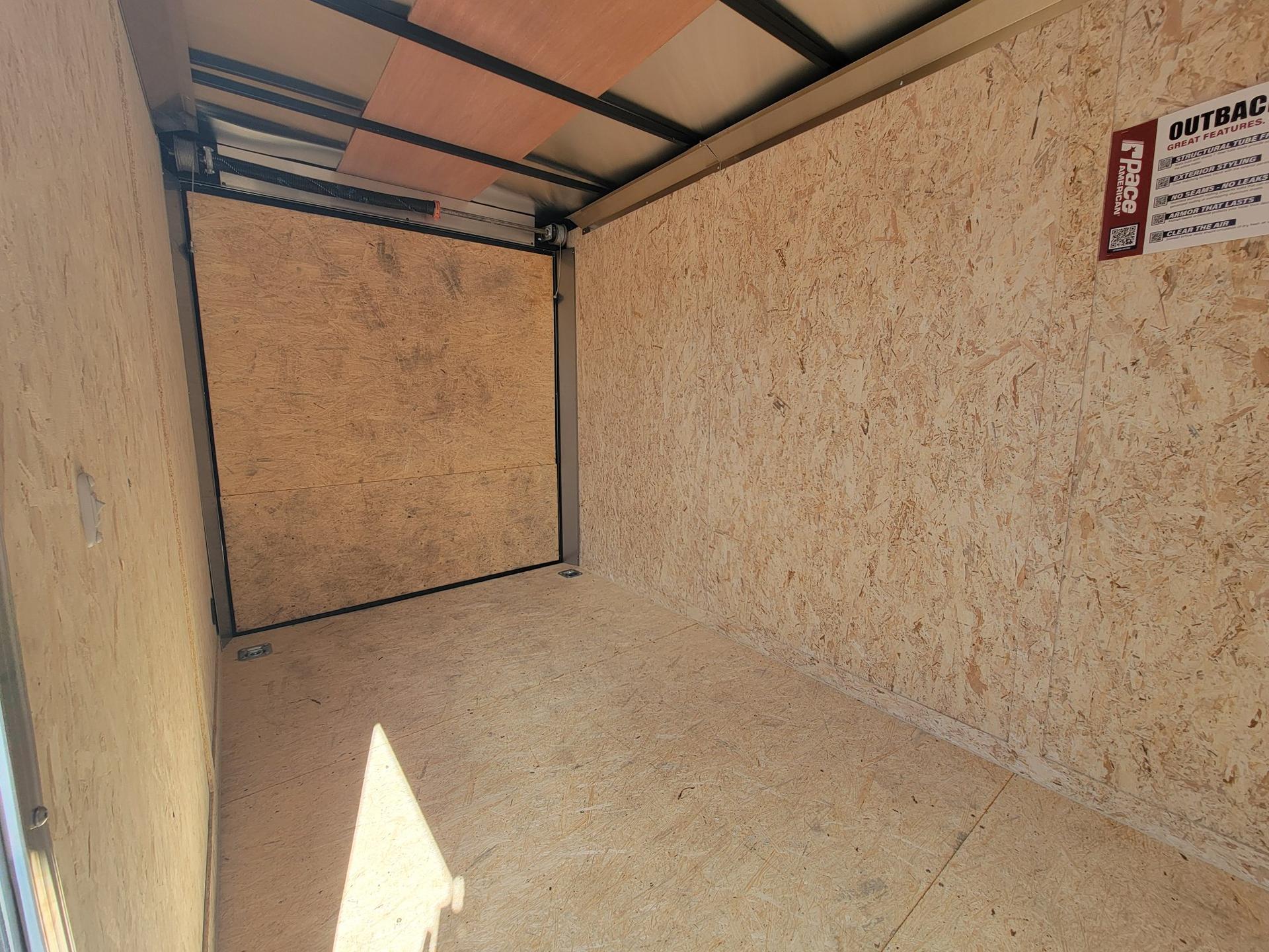 2026 Pace American 2026 Pace American Outback DLX 6'x12' TA - thumbnail 9