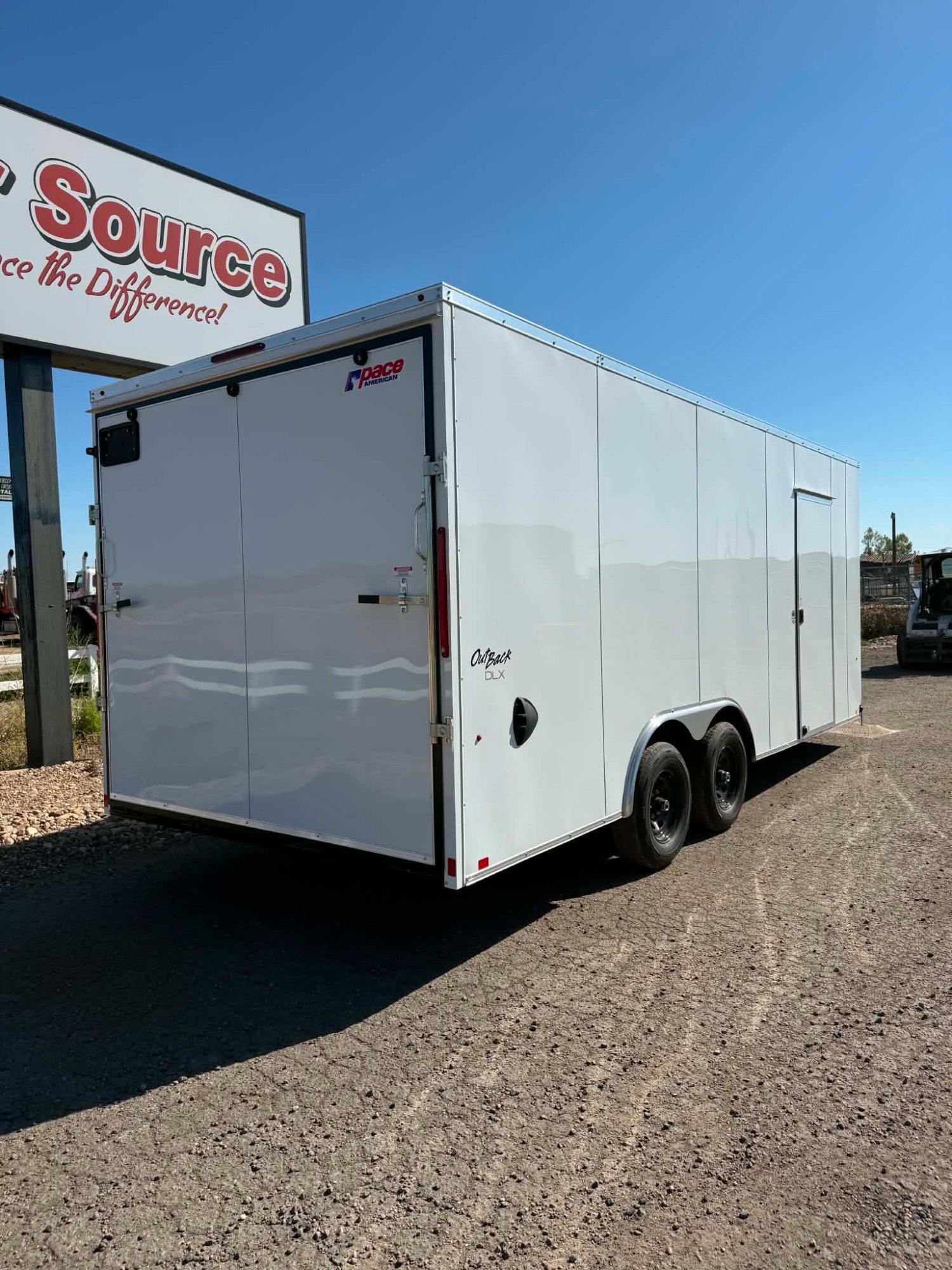 2027 Pace American 2027 Pace American Outback DLX CH 8.5'x20' 10K - - thumbnail 3