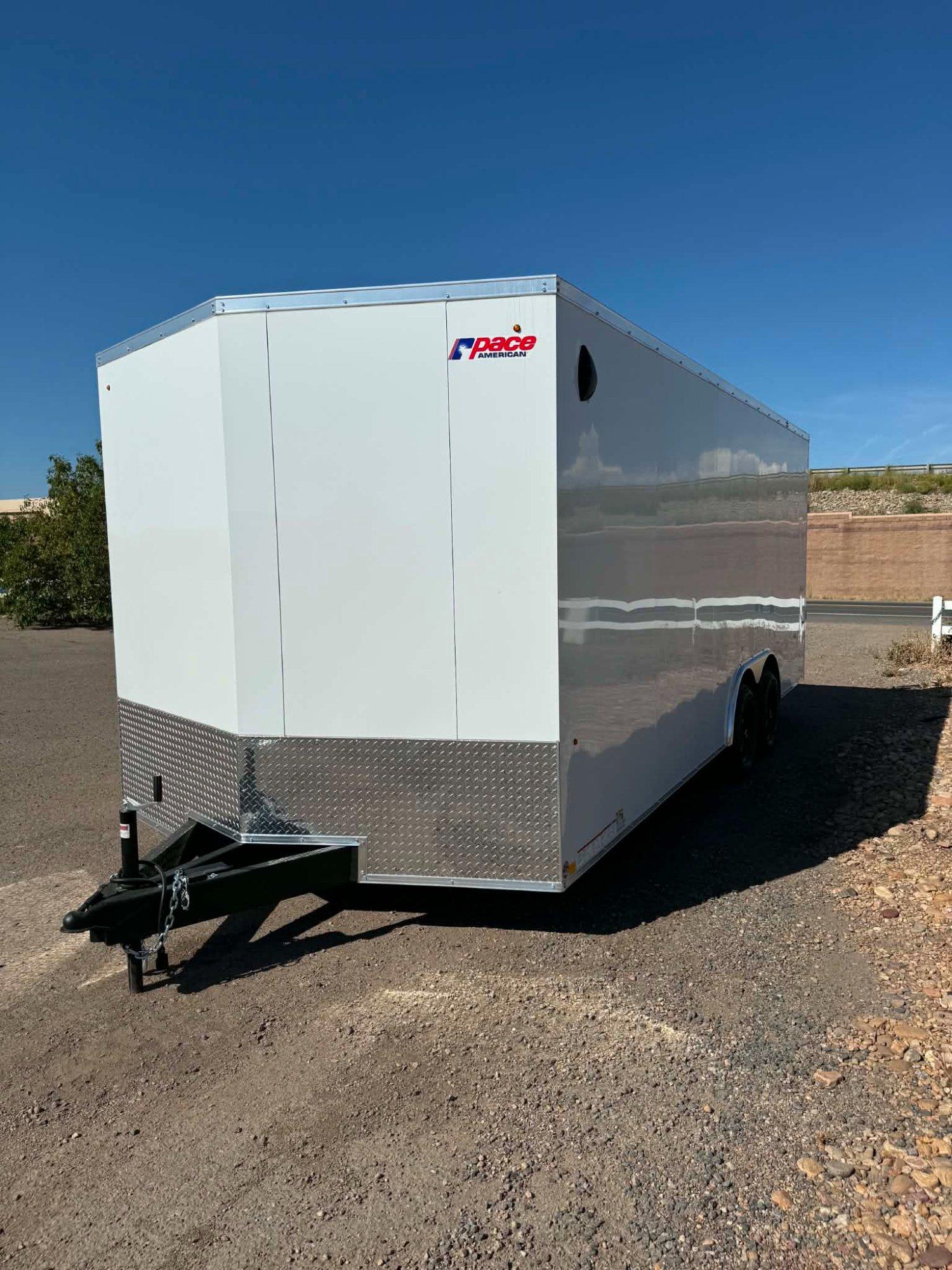 2027 Pace American 2027 Pace American Outback DLX CH 8.5'x20' 10K - - thumbnail 2