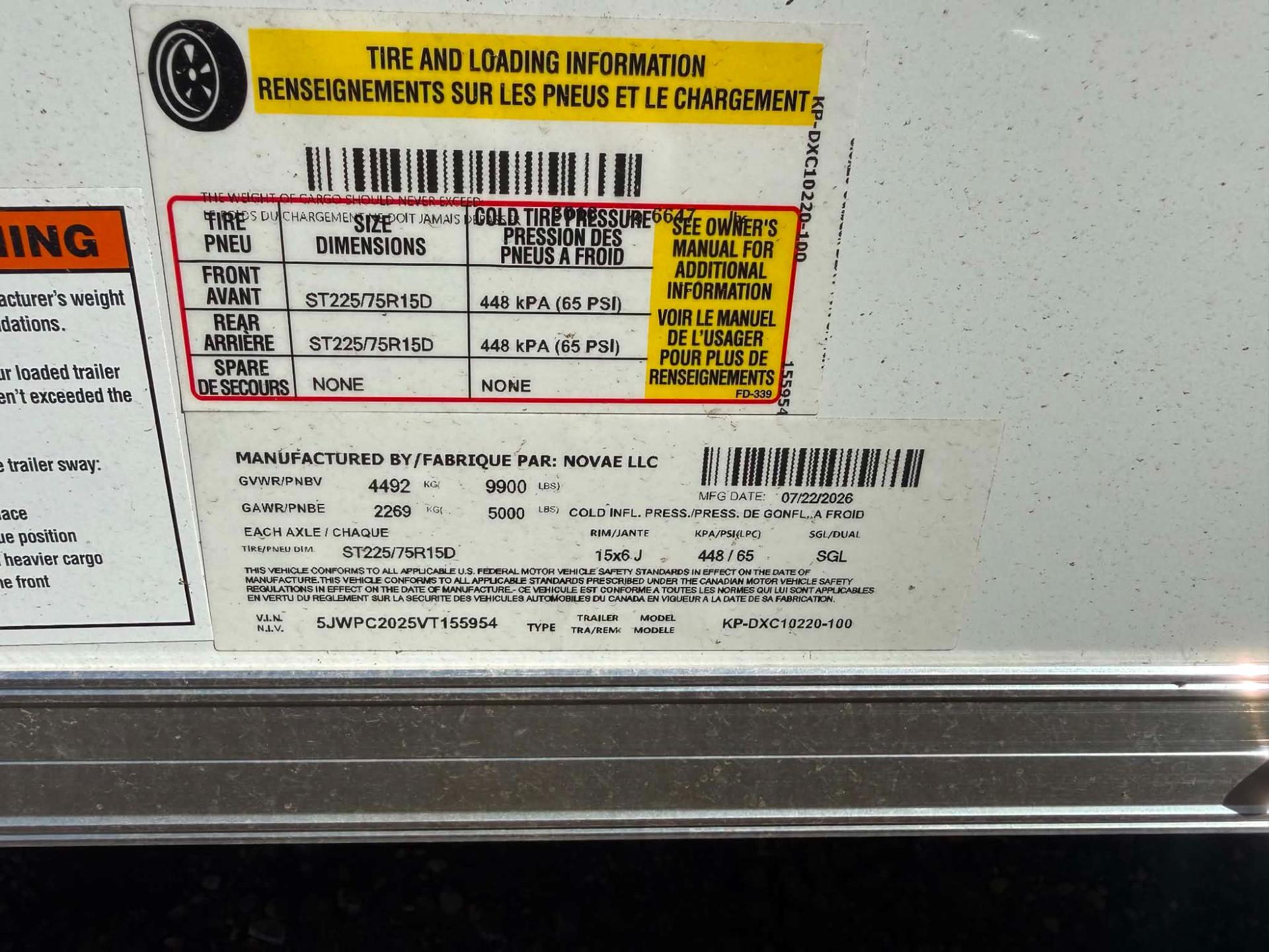 2027 Pace American 2027 Pace American Outback DLX CH 8.5'x20' 10K - - thumbnail 8