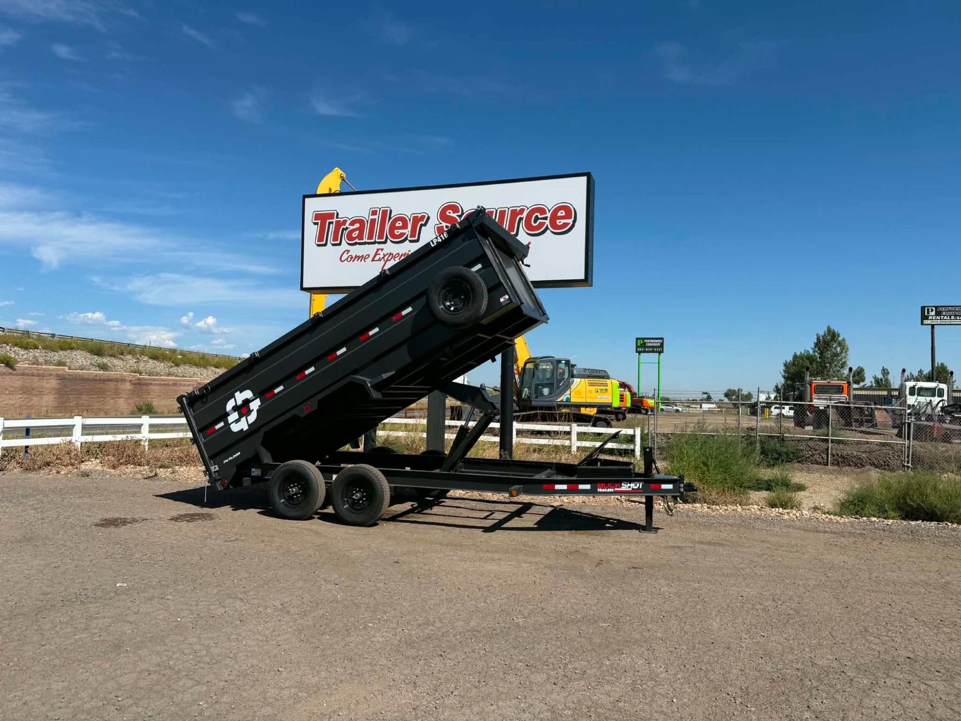 2026 Buckshot Trailers 7'x16'x4' BP - LP416 - 3998