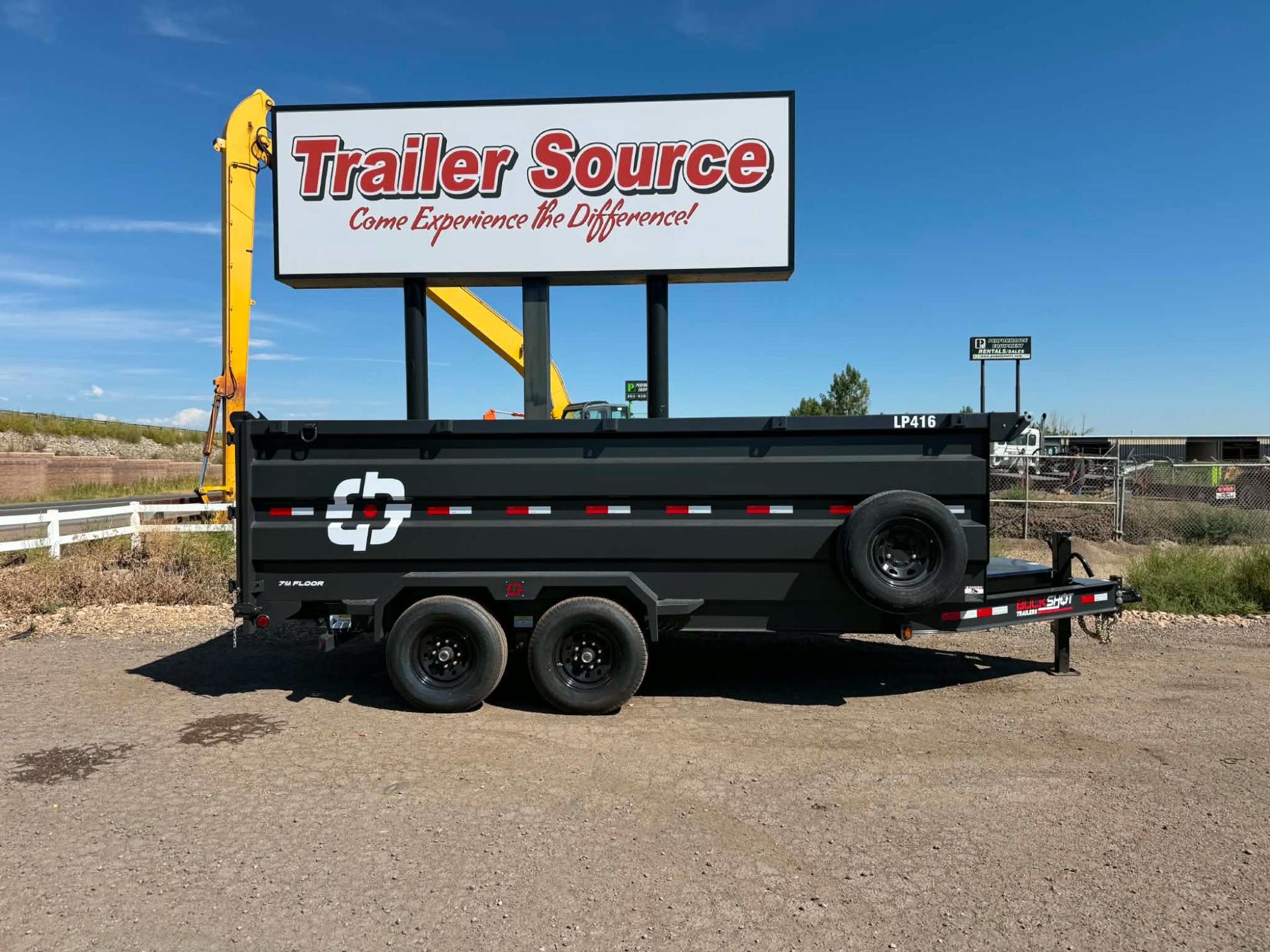 2026 Buckshot Trailers 2026 Buckshot Trailers 7'x16'x4' BP - - thumbnail 4