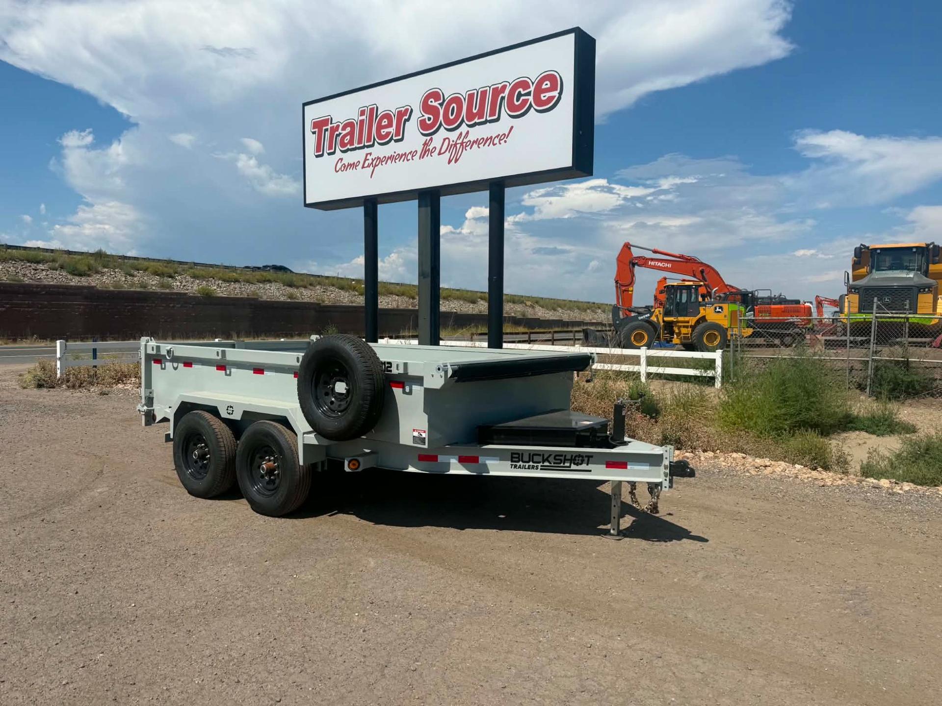 2026 Buckshot Trailers 7'x12'x2' BP - BD212 14K - 2369