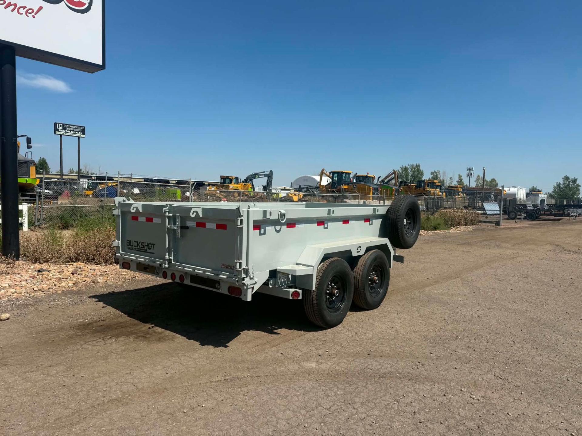 2026 Buckshot Trailers 2026 Buckshot Trailers 7'x12'x2' BP - - thumbnail 2