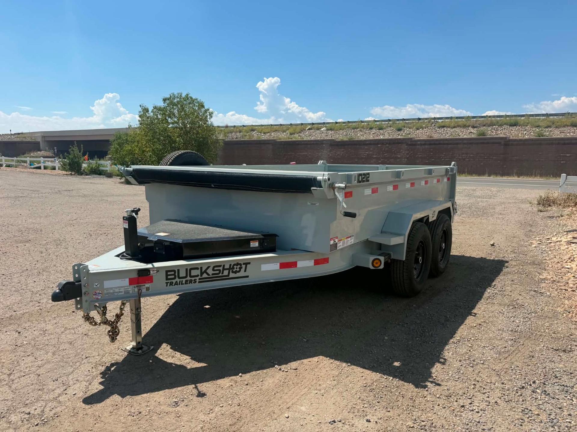 2026 Buckshot Trailers 2026 Buckshot Trailers 7'x12'x2' BP - - thumbnail 4