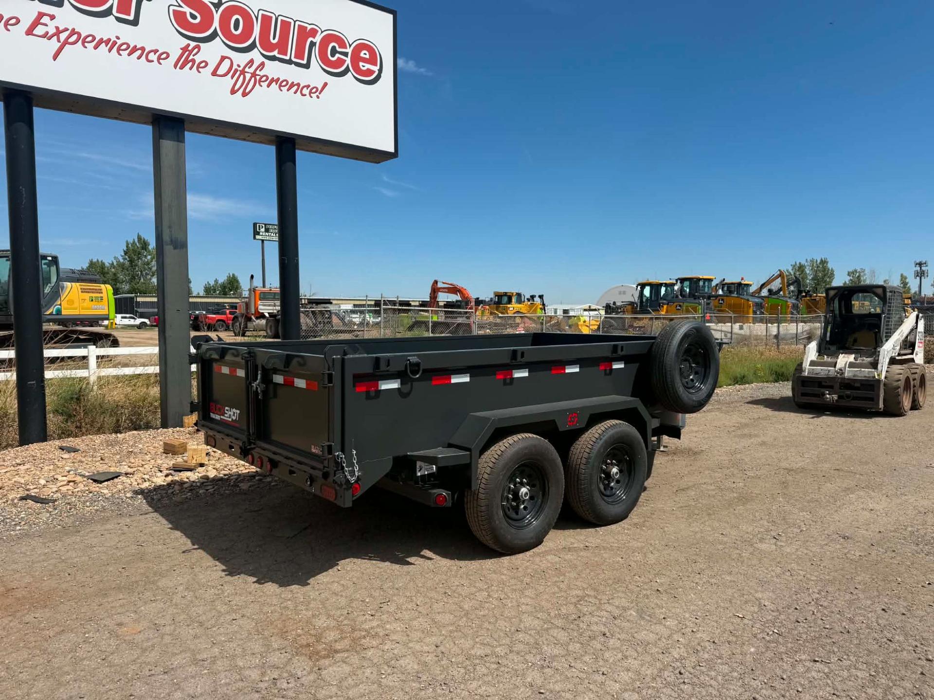 2026 Buckshot Trailers 2026 Buckshot Trailers 7'x12'x2' BP - - thumbnail 2