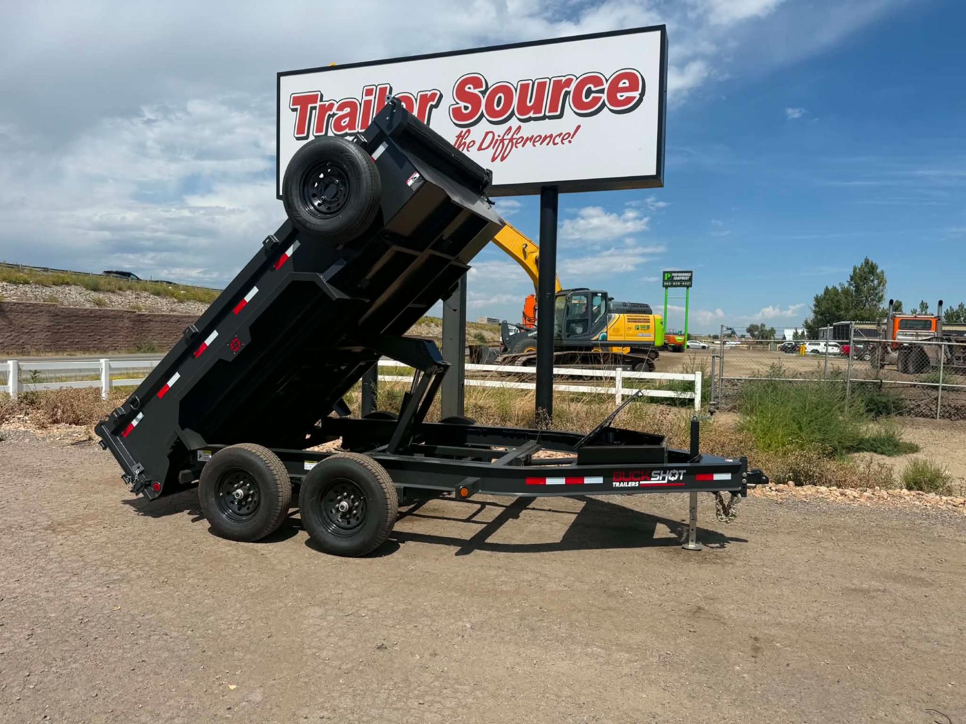 2026 Buckshot Trailers 7'x12'x2' BP - BD212 14K - 3286