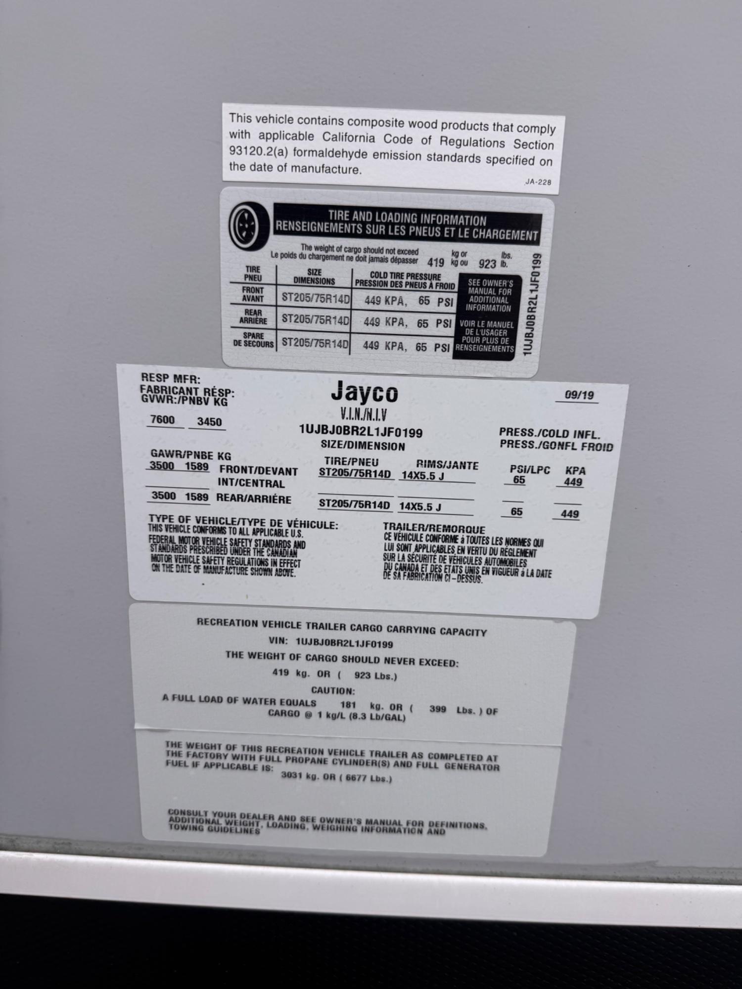 2020 Jayco 2020 Jayco Jay Feather - thumbnail 27