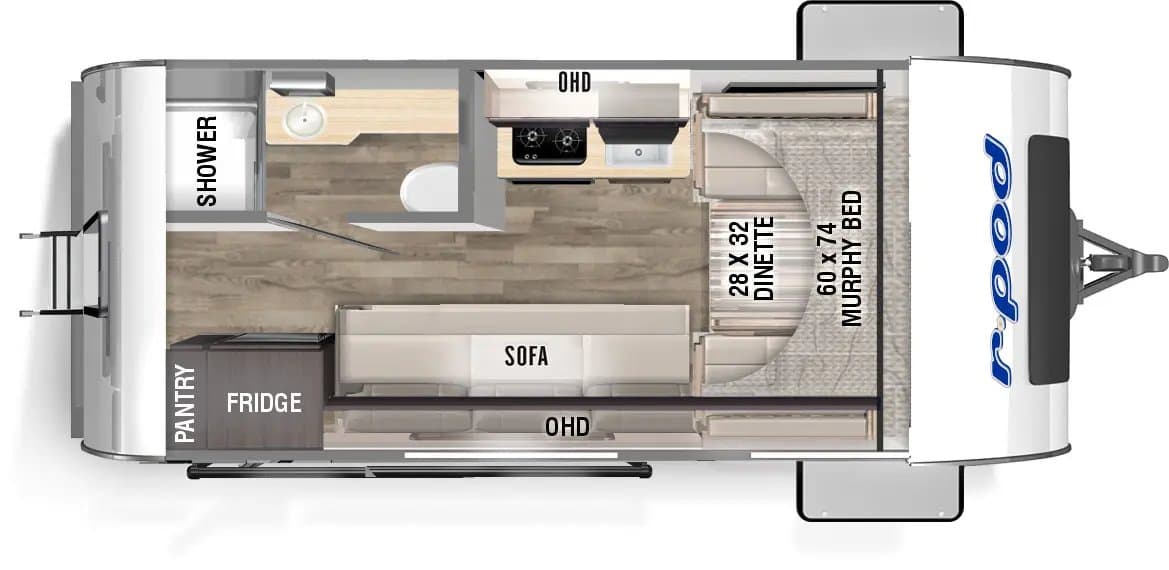 2022 Forest River 2022 Forest River R-pod - thumbnail 2