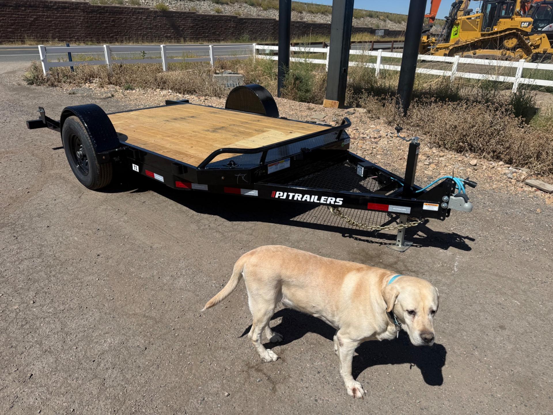 2027 PJ Trailers 13' Single Axle HD Tilt - T1131 - 0547