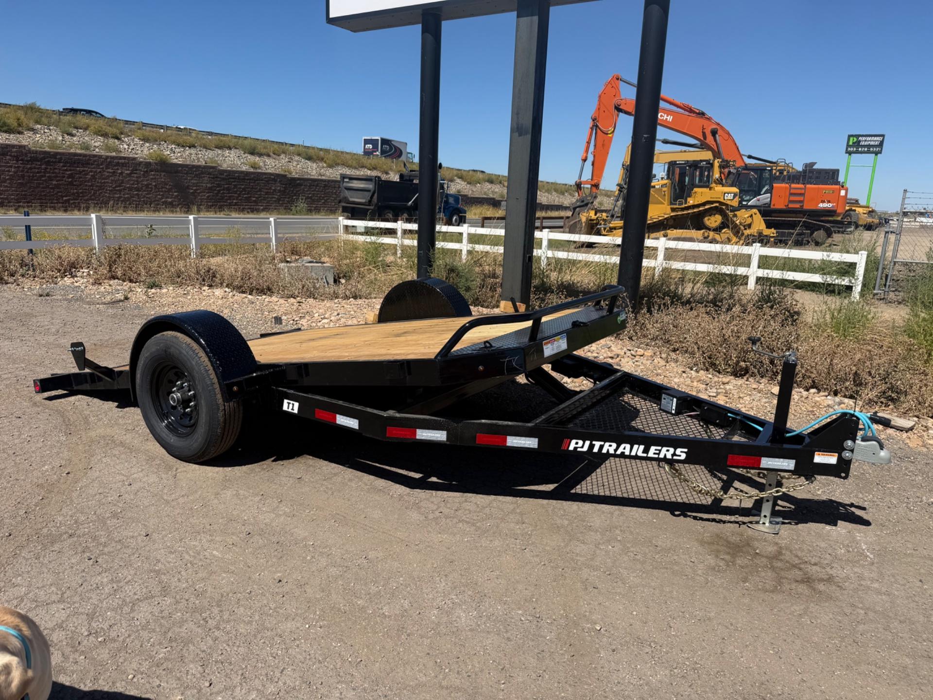 2027 PJ Trailers 2027 PJ Trailers 13' Single Axle HD Tilt - - thumbnail 7