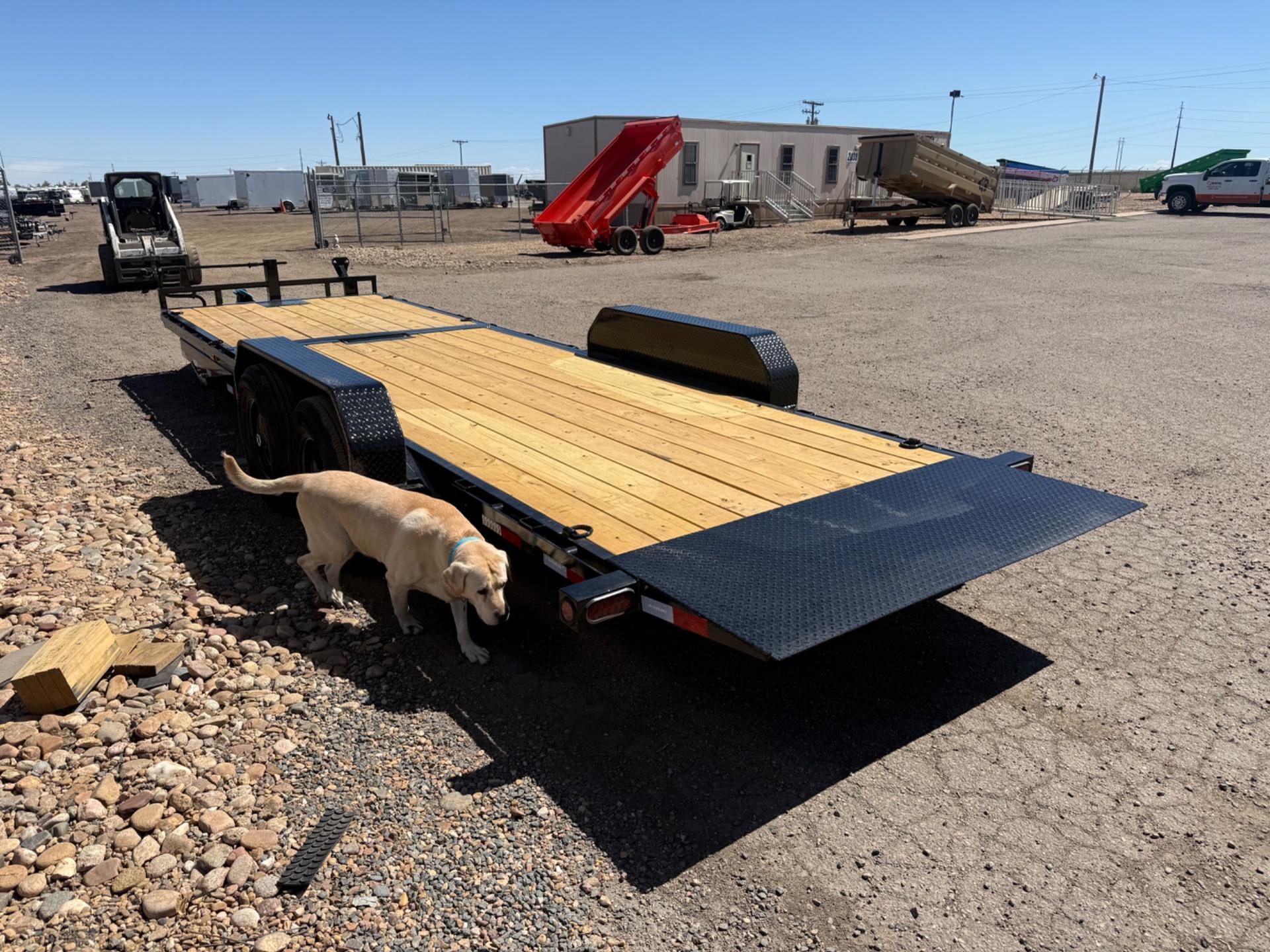 2027 PJ Trailers 2027 PJ Trailers 7'x24' Channel Equipment Tilt - - thumbnail 3