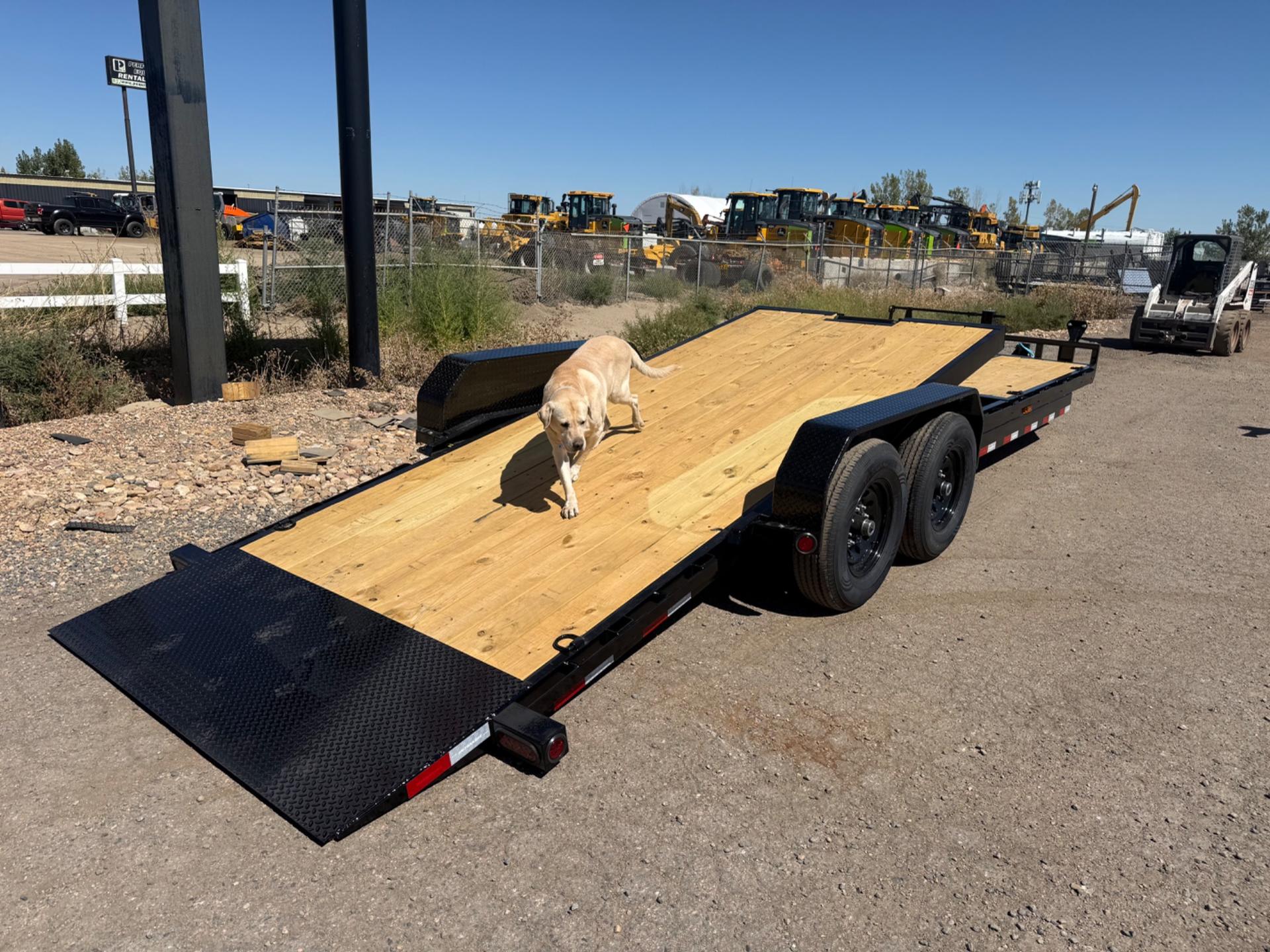 2027 PJ Trailers 2027 PJ Trailers 7'x24' Channel Equipment Tilt - - thumbnail 5