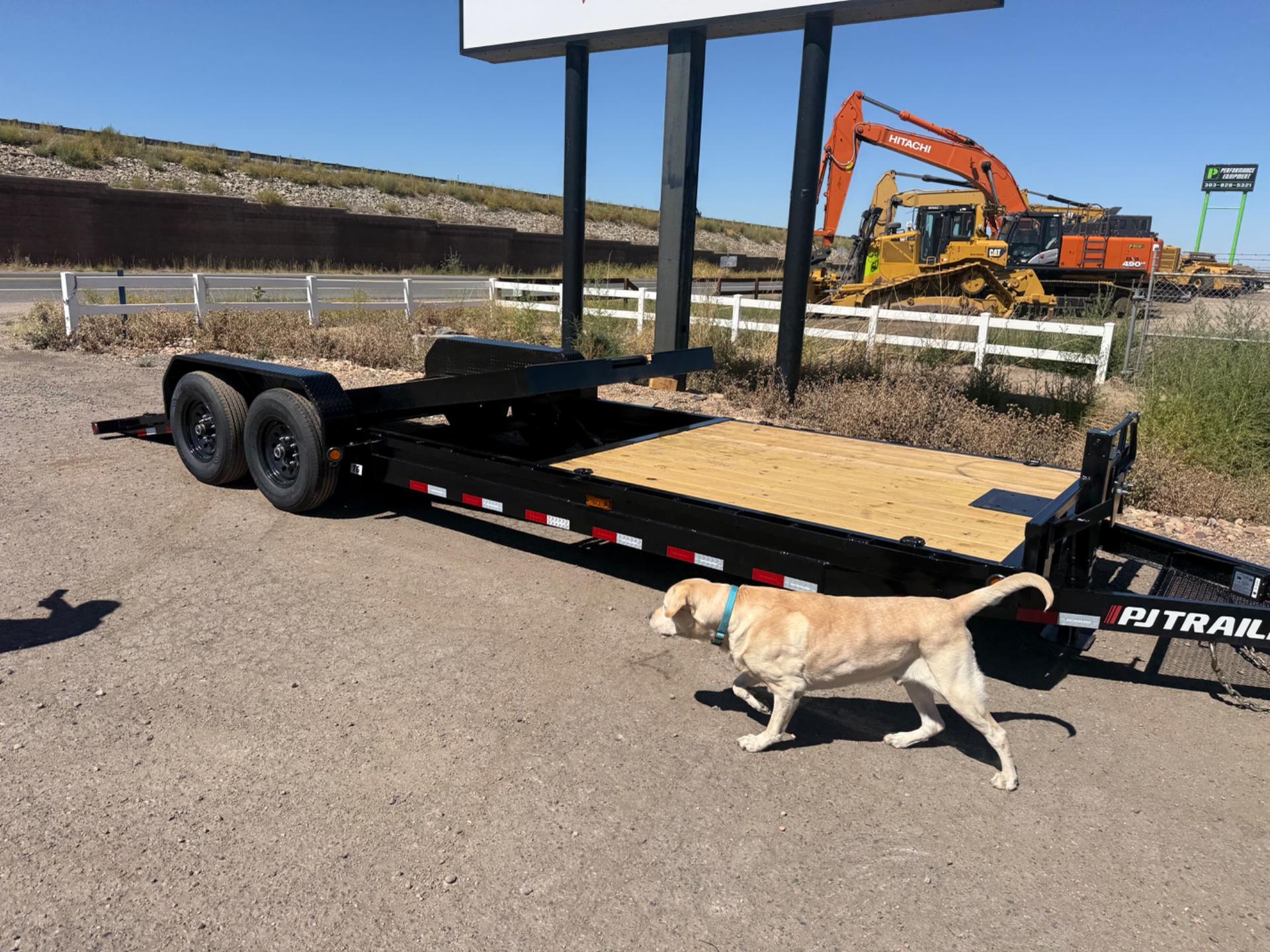 2027 PJ Trailers 2027 PJ Trailers 7'x24' Channel Equipment Tilt - - thumbnail 6