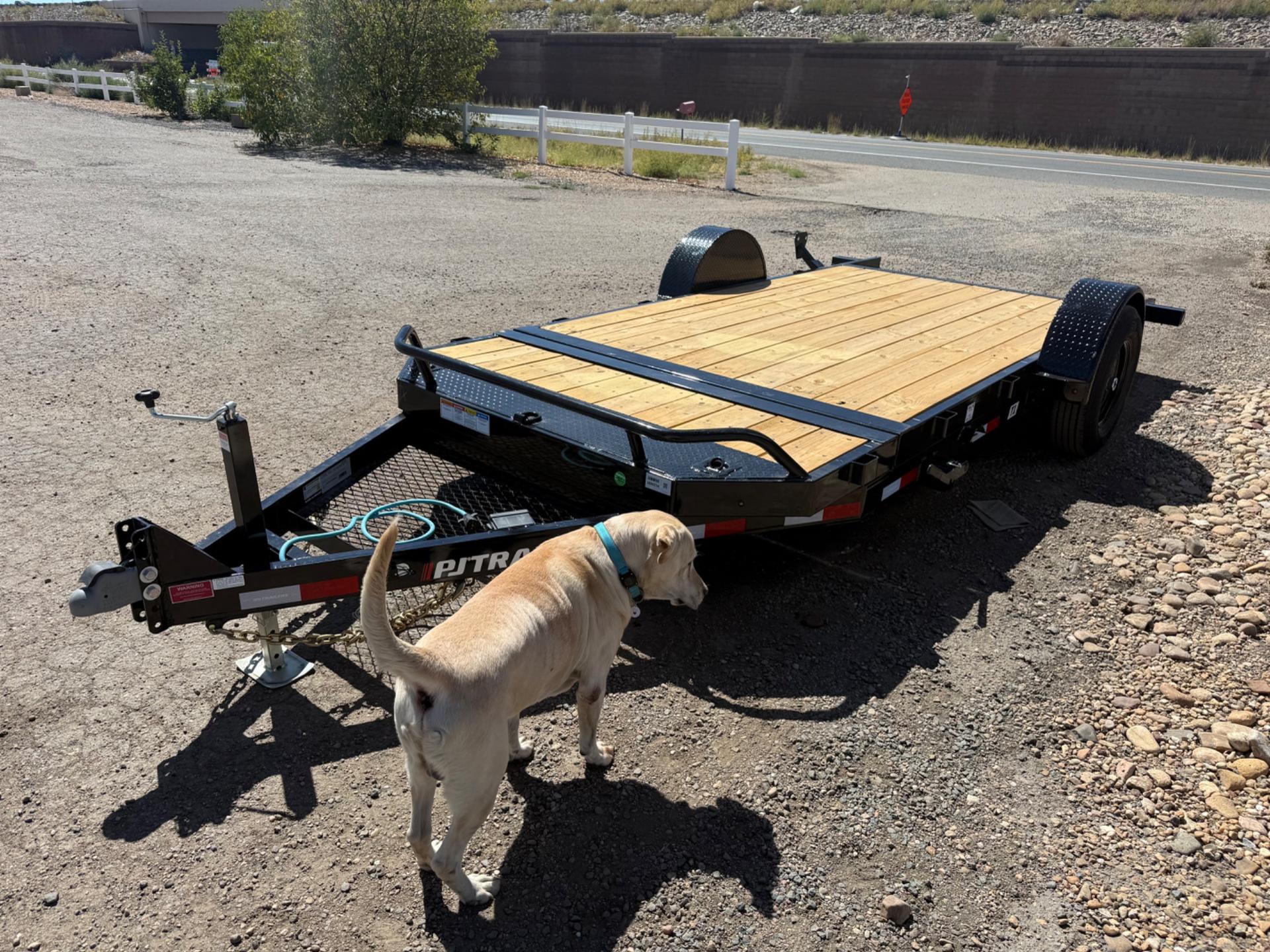 2027 PJ Trailers 2027 PJ Trailers 16' Single Axle HD Tilt - - thumbnail 2