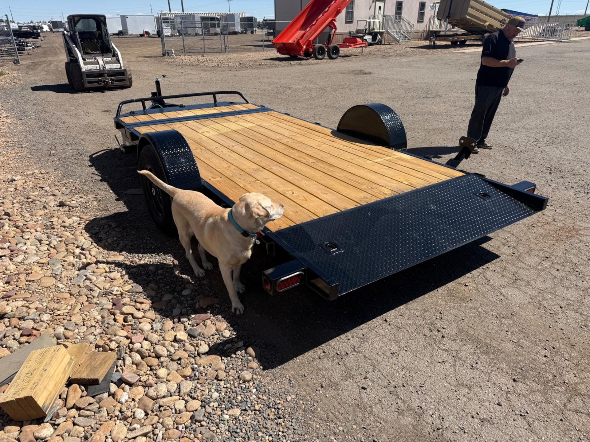 2027 PJ Trailers 2027 PJ Trailers 16' Single Axle HD Tilt - - thumbnail 3