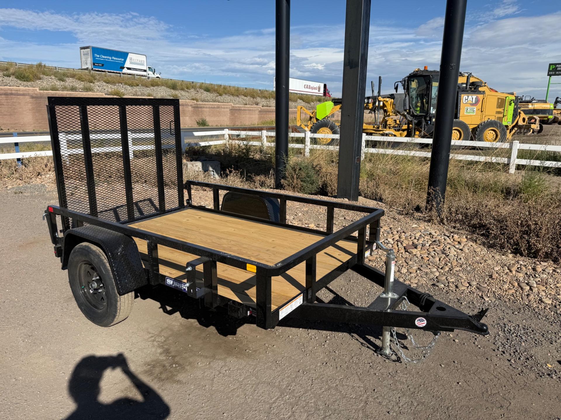 2027 Sure-Trac 5'x8' Tube Top Utility - 9029