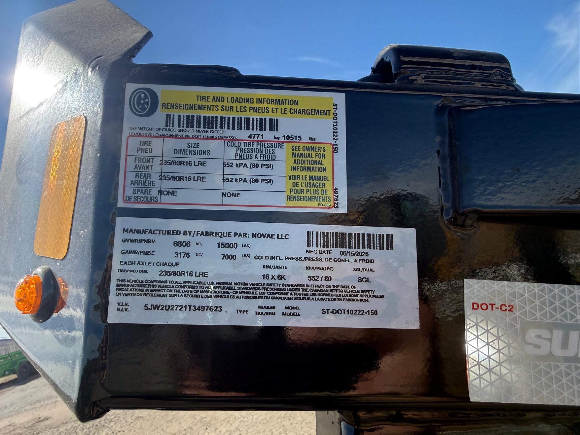2026 Sure-Trac 2026 Sure-Trac 8.5'x22' DO Power Tilt 15K - - thumbnail 10