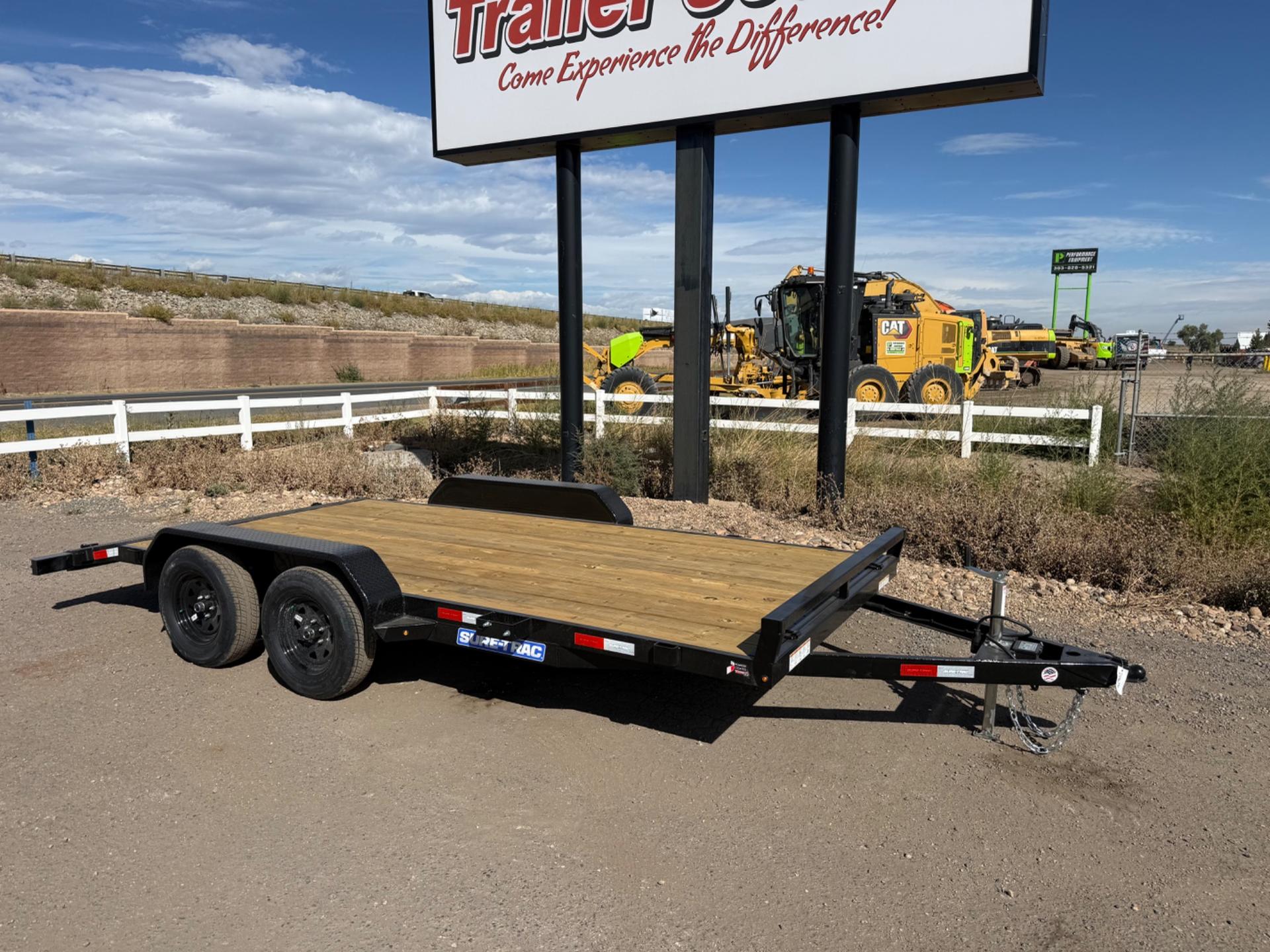 2027 Sure-Trac 7'x16' Car Hauler 7K - 6241