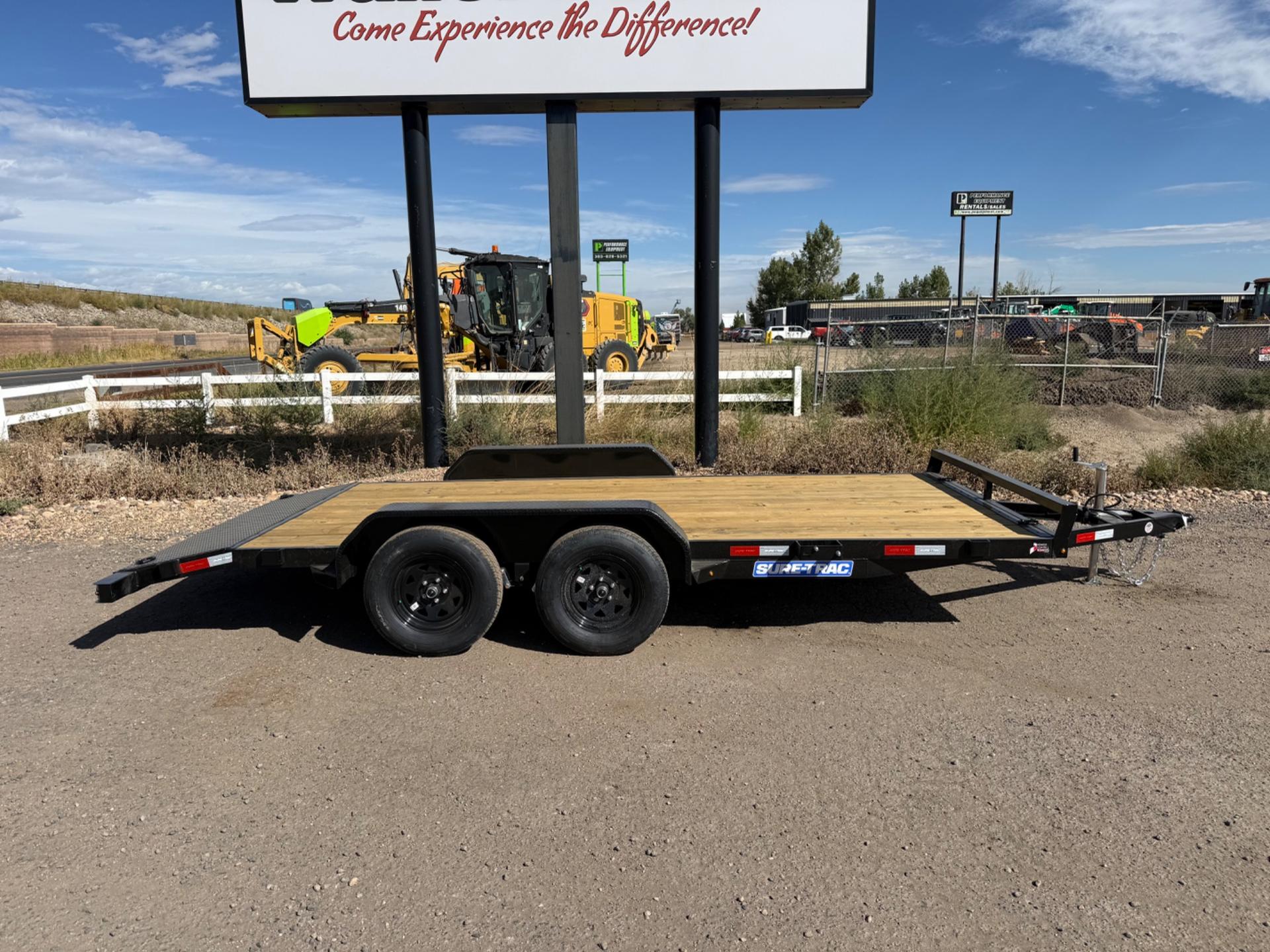 2027 Sure-Trac 2027 Sure-Trac 7'x16' Car Hauler 7K - - thumbnail 2