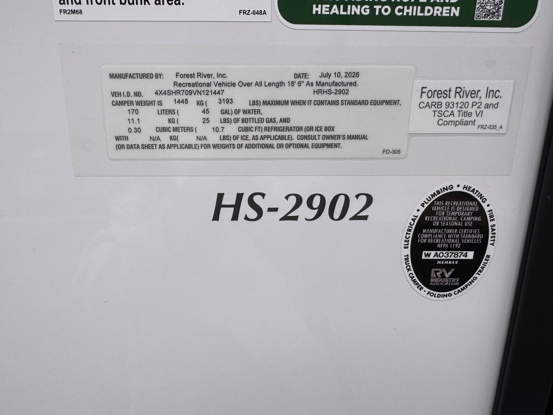 2027 Forest River 2027 Forest River Palomino Backpack - thumbnail 18