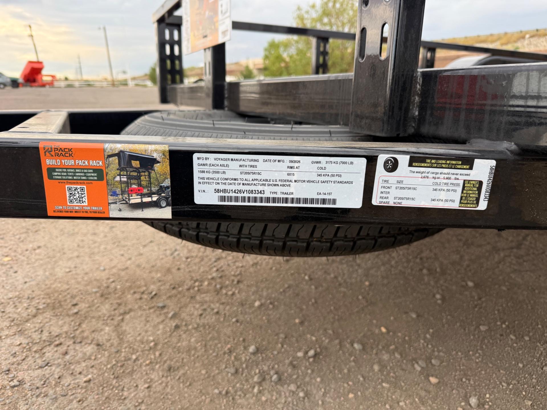 2027 Echo Trailers 2027 Echo Trailers Advantage 7'x14' TA - - thumbnail 8