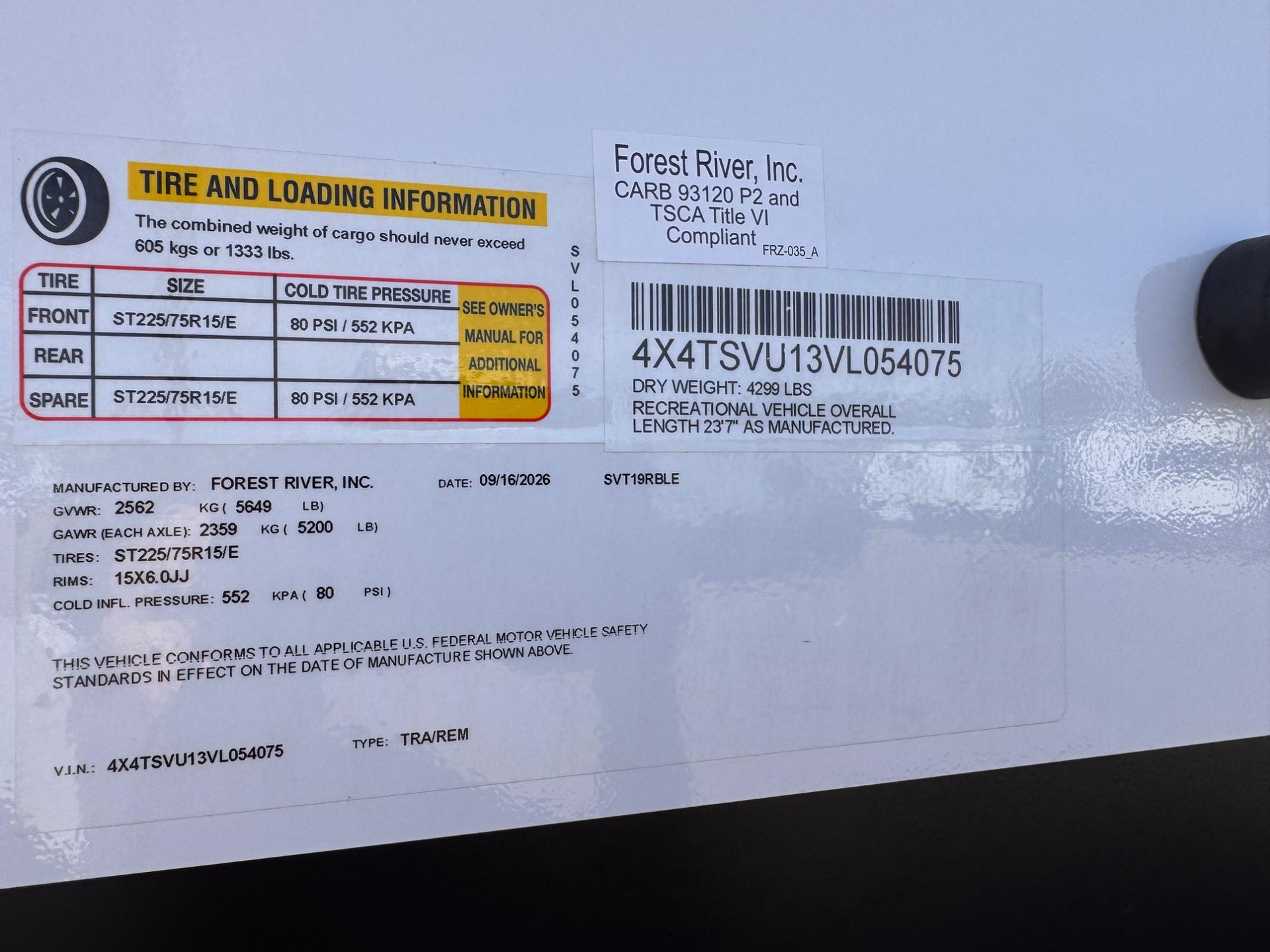 2027 Forest River 2027 Forest River Surveyor Legend - thumbnail 23