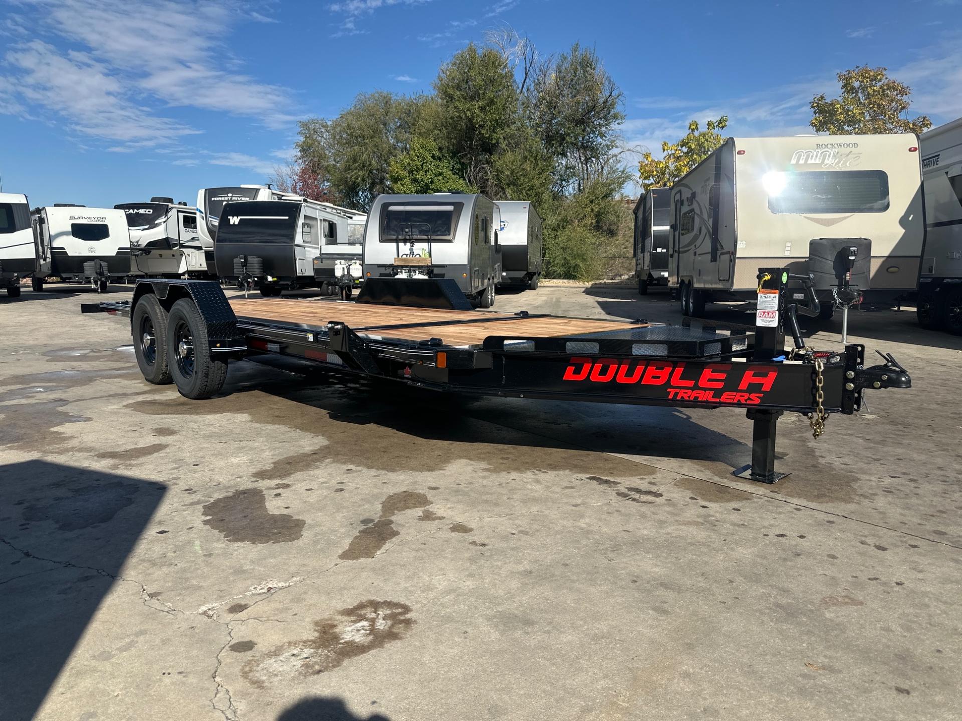 2027 Double A Trailers 7'x20' Cushion Tilt 15K - 7200