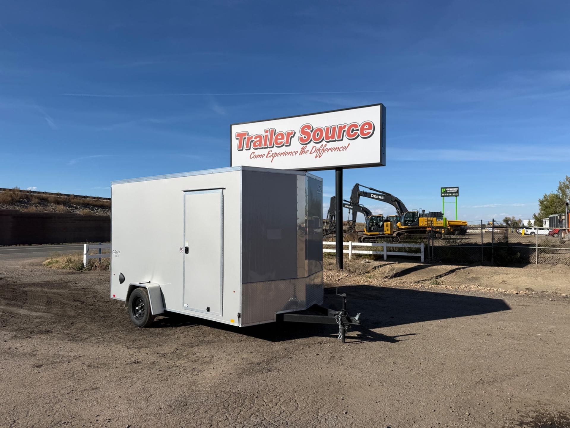 2027 Pace American Outback DLX 7'x12' 3.5K - 1428
