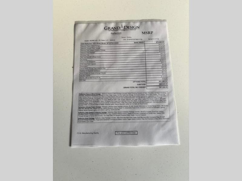 2026 Grand Design 2026 Grand Design Reflection - thumbnail 17