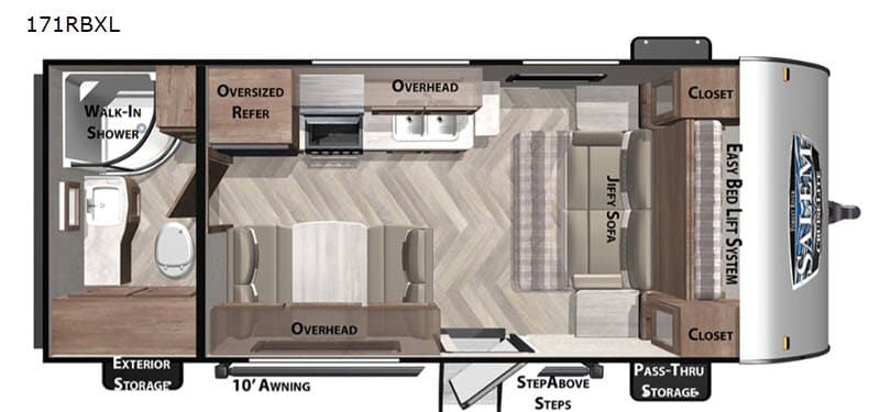 2021 Forest River 2021 Forest River Salem Cruise Lite - thumbnail 2