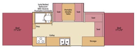2008 Fleetwood Highlander Niagara-4233 floorplan