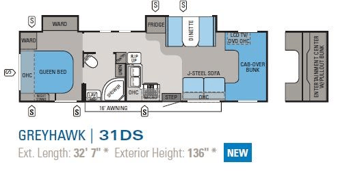 2012 Jayco 2012 Jayco Greyhawk - thumbnail 2