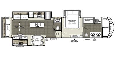 2015 Forest River Sandpiper 378FB