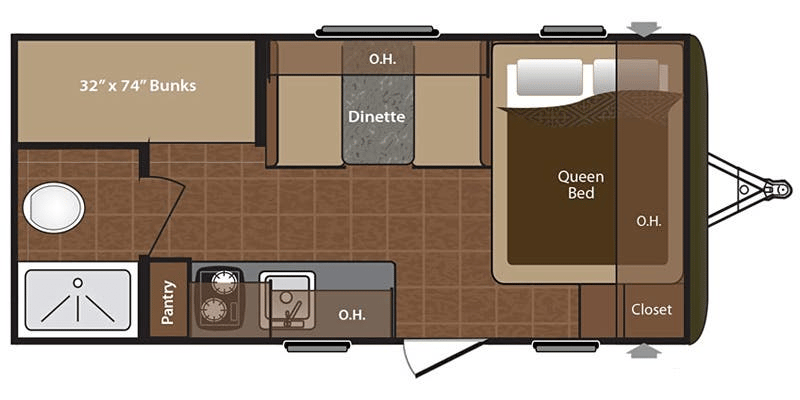2018 Keystone 2018 Keystone Hideout - thumbnail 2