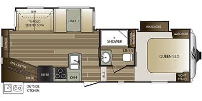 2018 Keystone RV 2018 Keystone RV Cougar Half-Ton  - thumbnail 2