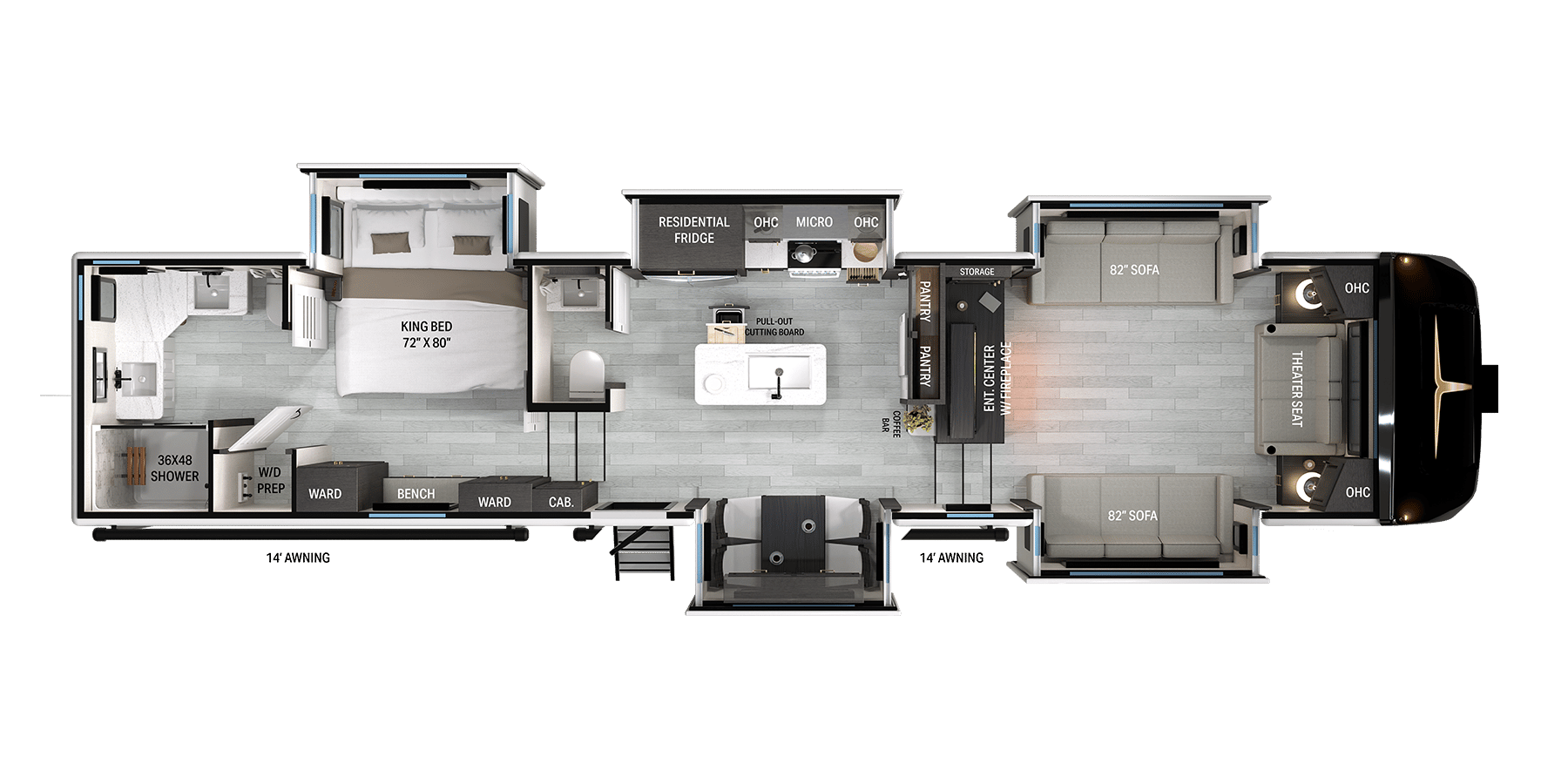 2019 Heartland 2019 Heartland Bighorn - thumbnail 2