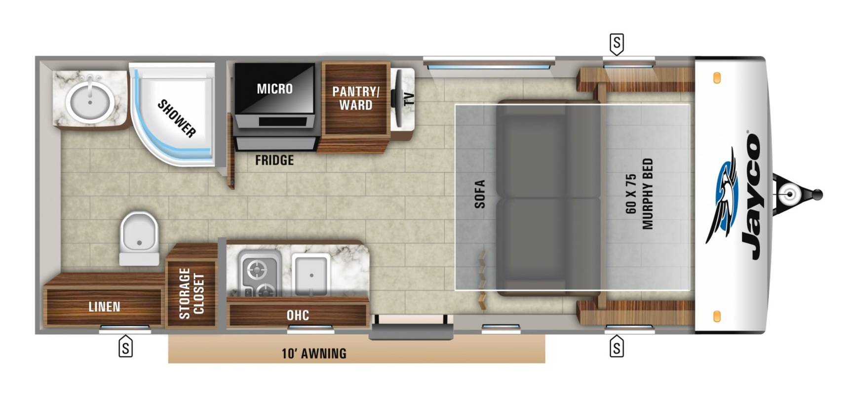 2019 Jayco 2019 Jayco Hummingbird - thumbnail 2