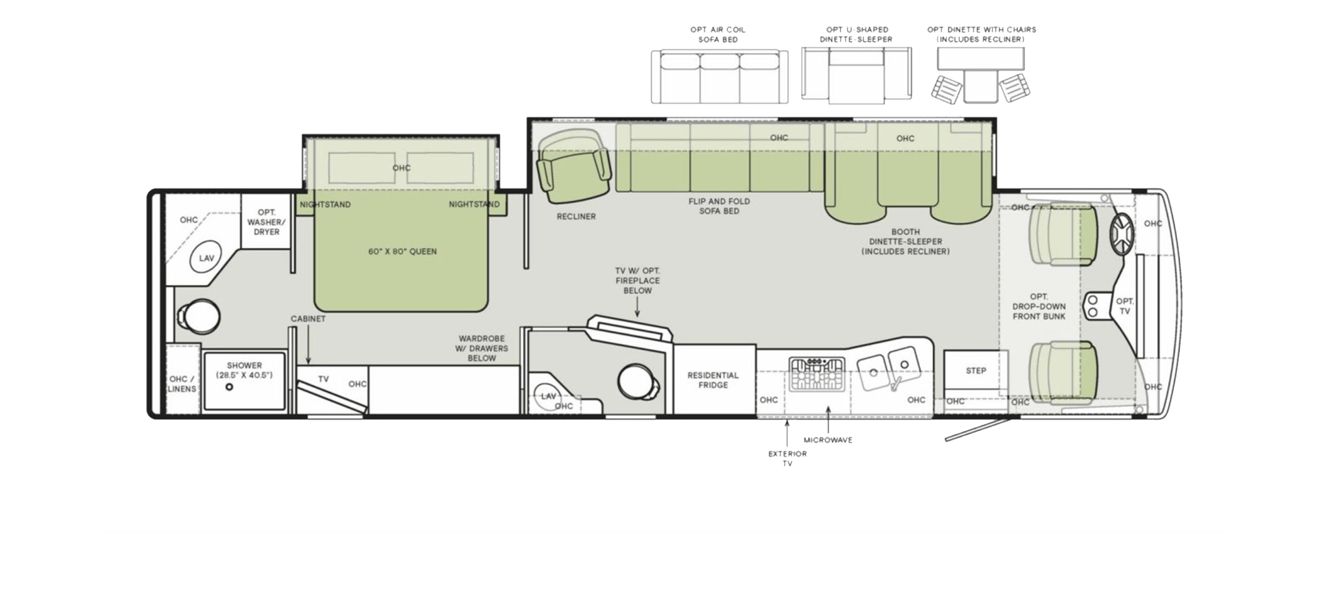 2019 Tiffin Motorhomes 2019 Tiffin Motorhomes Allegro Open Road - thumbnail 2