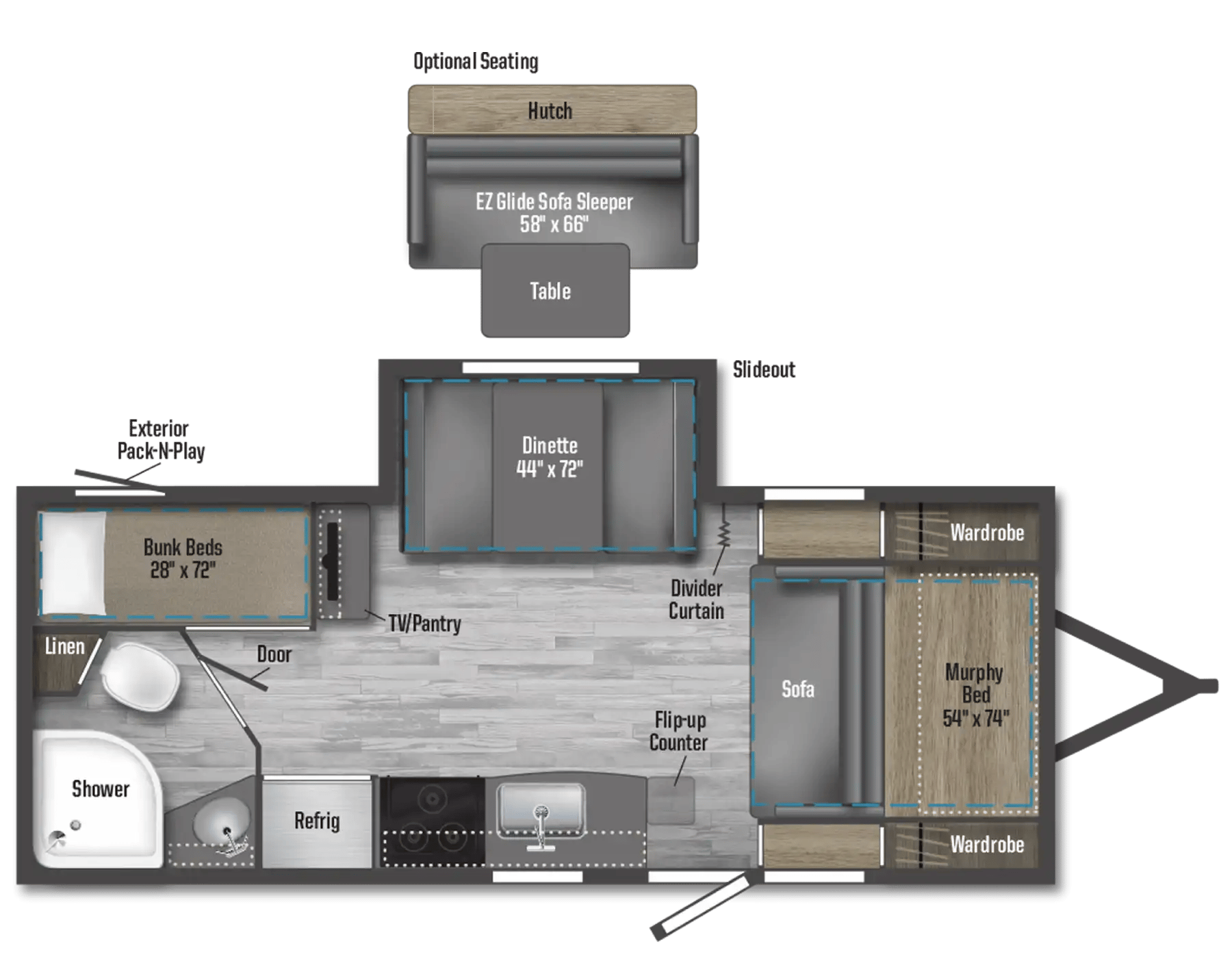2019 Winnebago 2019 Winnebago Micro Minnie - image 1
