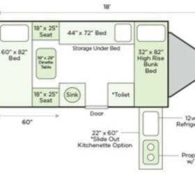 2020 Aliner Family Scout Scout floorplan