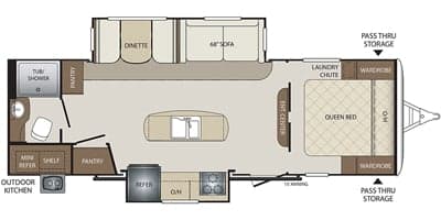 2020 Keystone RV 2020 Keystone RV Bullet - thumbnail 2