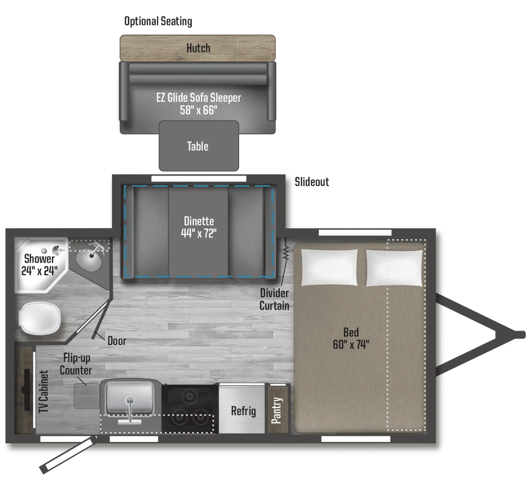 2020 Winnebago 2020 Winnebago Micro Minnie - image 1