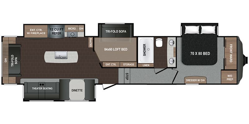 2020 Dutchmen Atlas 3552MBKB