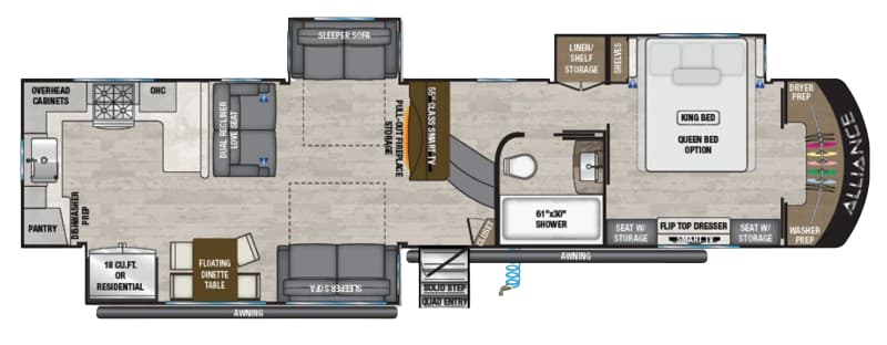 2021 Alliance RV 2021 Alliance RV Paradigm - thumbnail 2