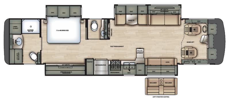 2021 Forest River 2021 Forest River Berkshire - thumbnail 2
