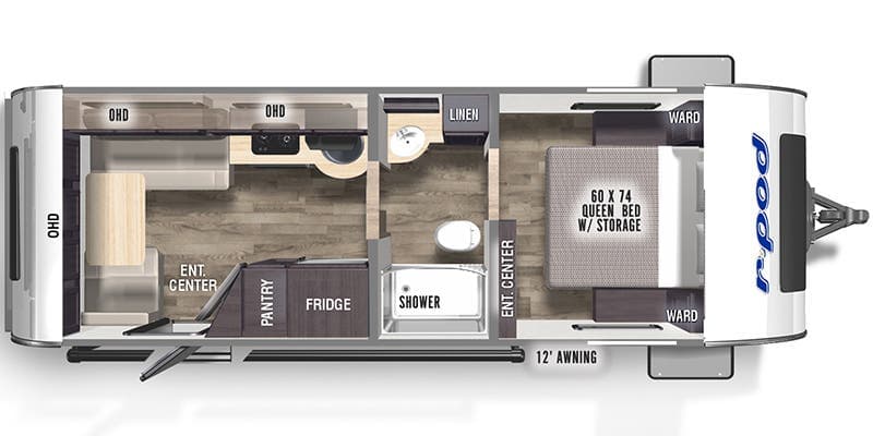 2021 Forest River 2021 Forest River R-Pod - thumbnail 2