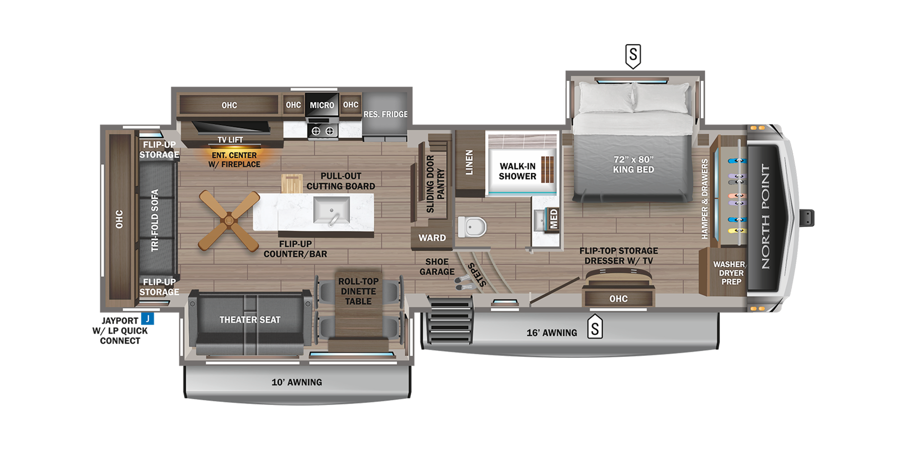 2021 Jayco 2021 Jayco North Point - thumbnail 2
